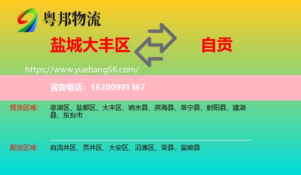 大豐區(qū)到自貢物流